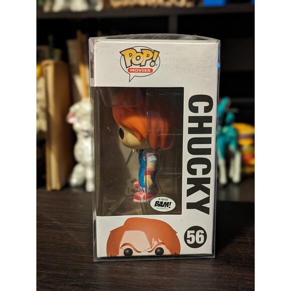 Ed Gale Autographed Funko Pop - Child's Play - Chucky - Bam Box COA - Picture 2 of 6